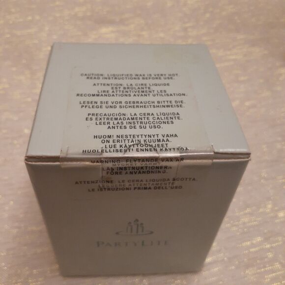 Partylite Q38542 Island Oasis Auroraglow Ball Candle 3" Shells Inside NEW - Picture 4 of 5